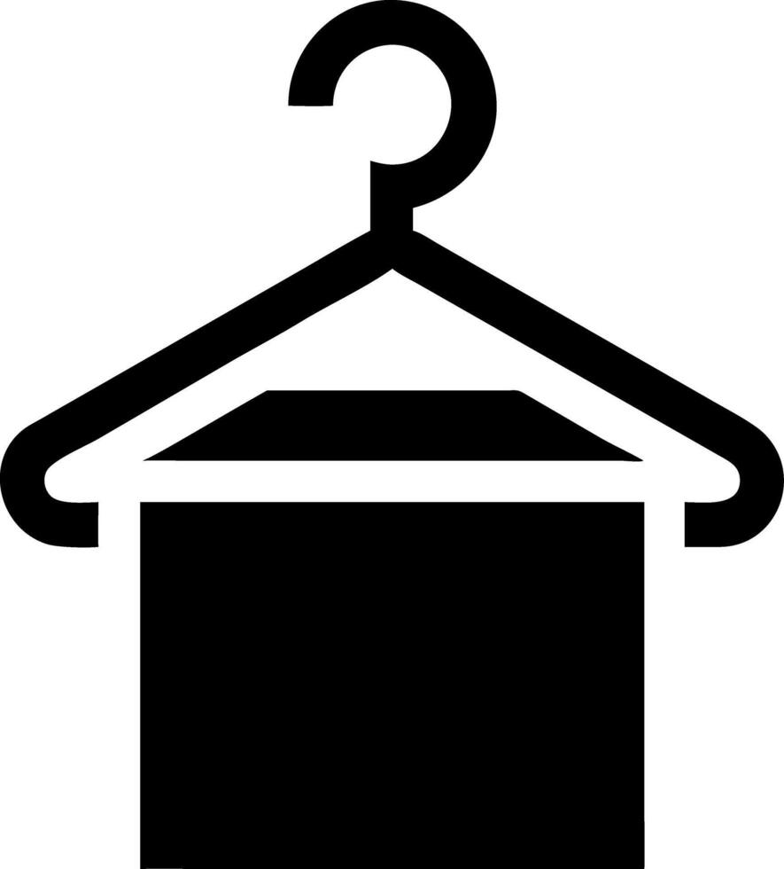 Hanger with Blank Sign for Fashion Retail and Store Branding vector