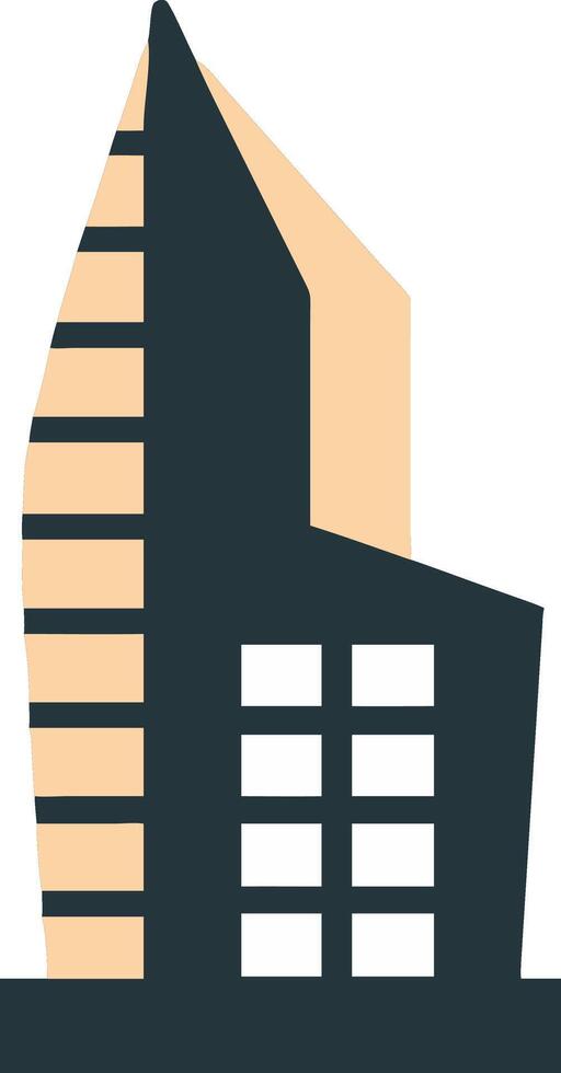 Modern Architectural Skyscraper for Urban Design Projects vector
