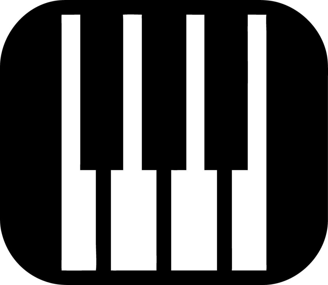 Music Piano Keyboard for Digital and Design Projects vector