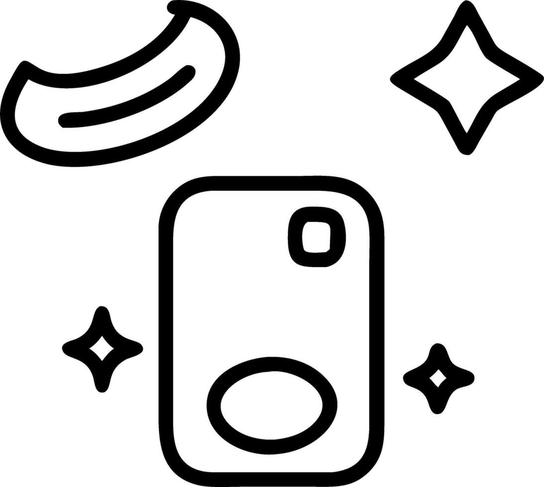 Digital camera with floating Bhai Dooj icon vector