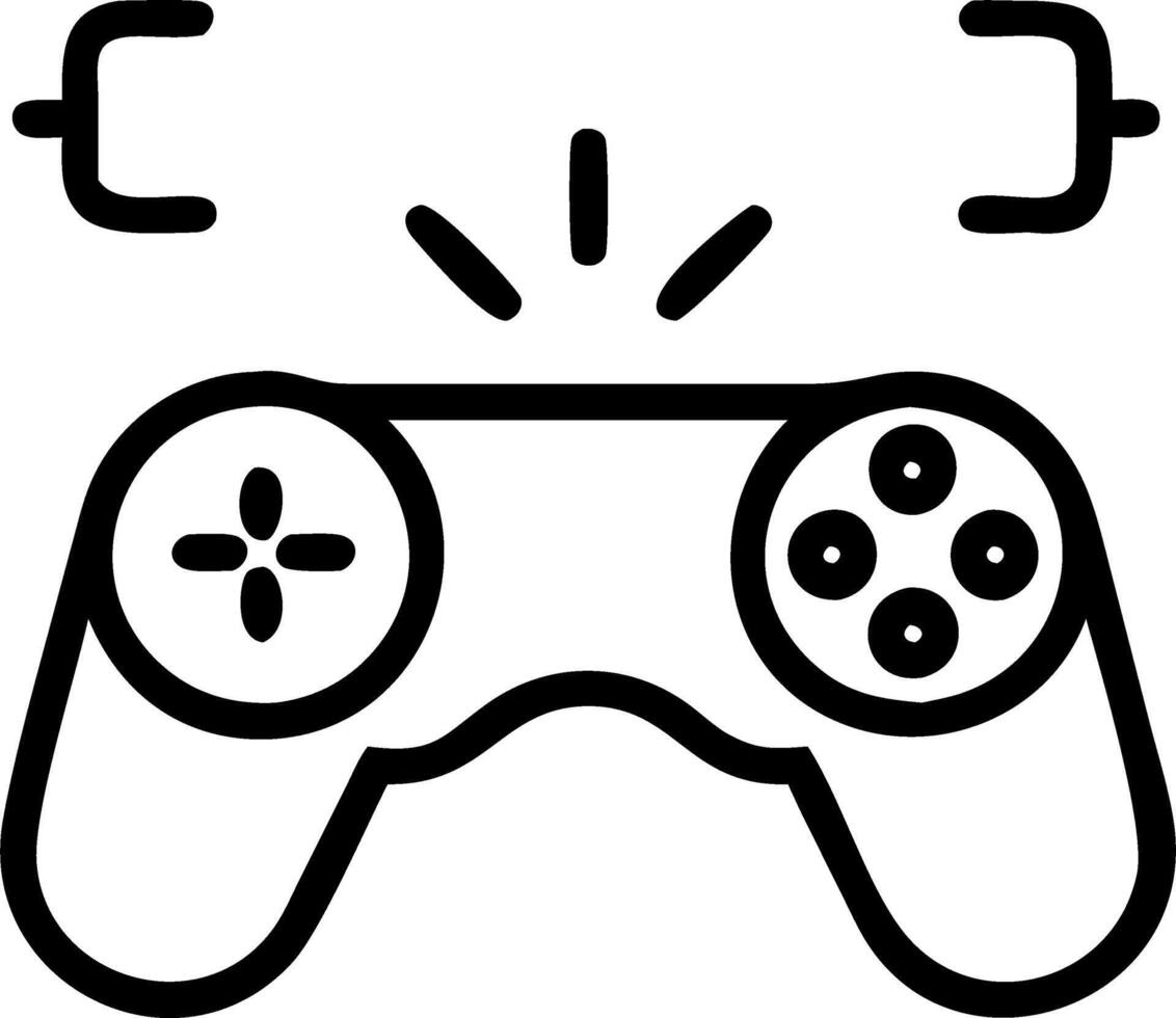 Game controller with Bhai Dooj icon vector