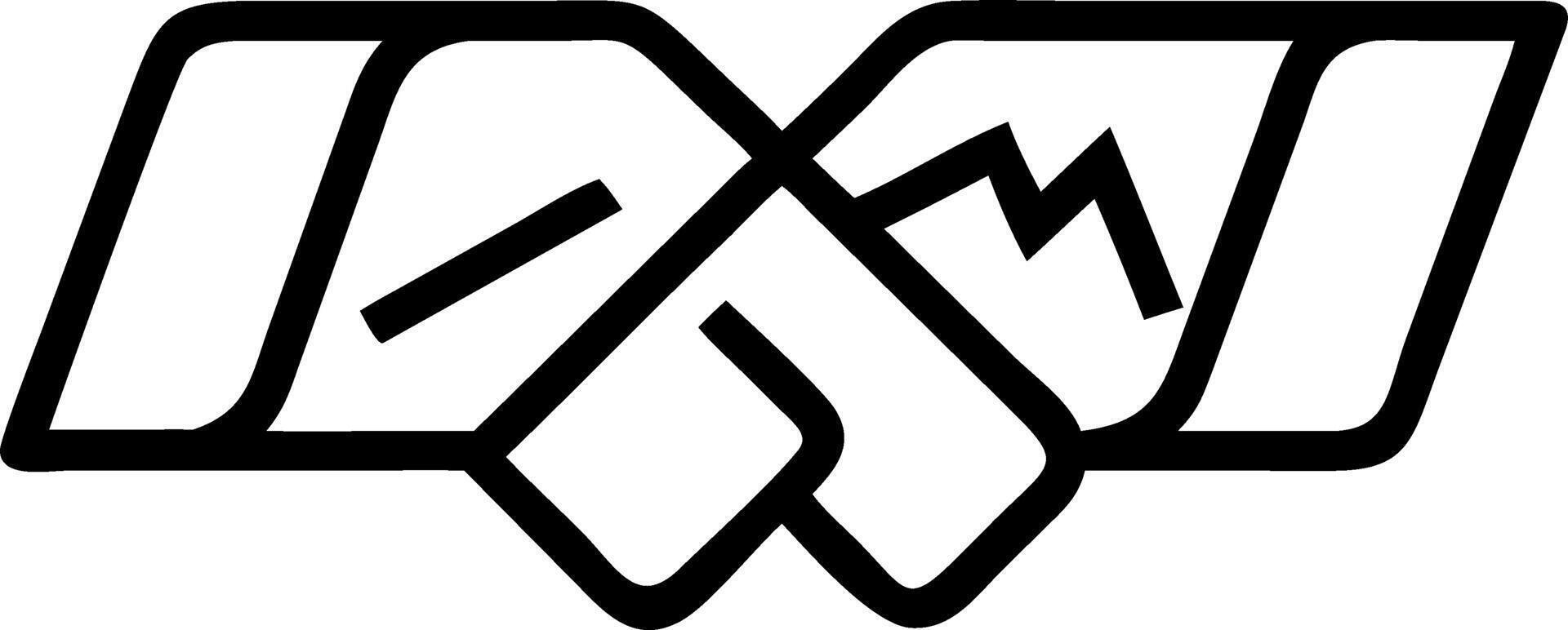 Glossy Acquisition Background with Merging Symbols vector