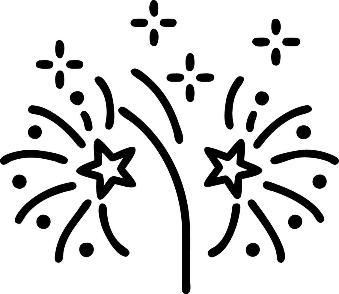Glossy Background with Festival Firecrackers vector