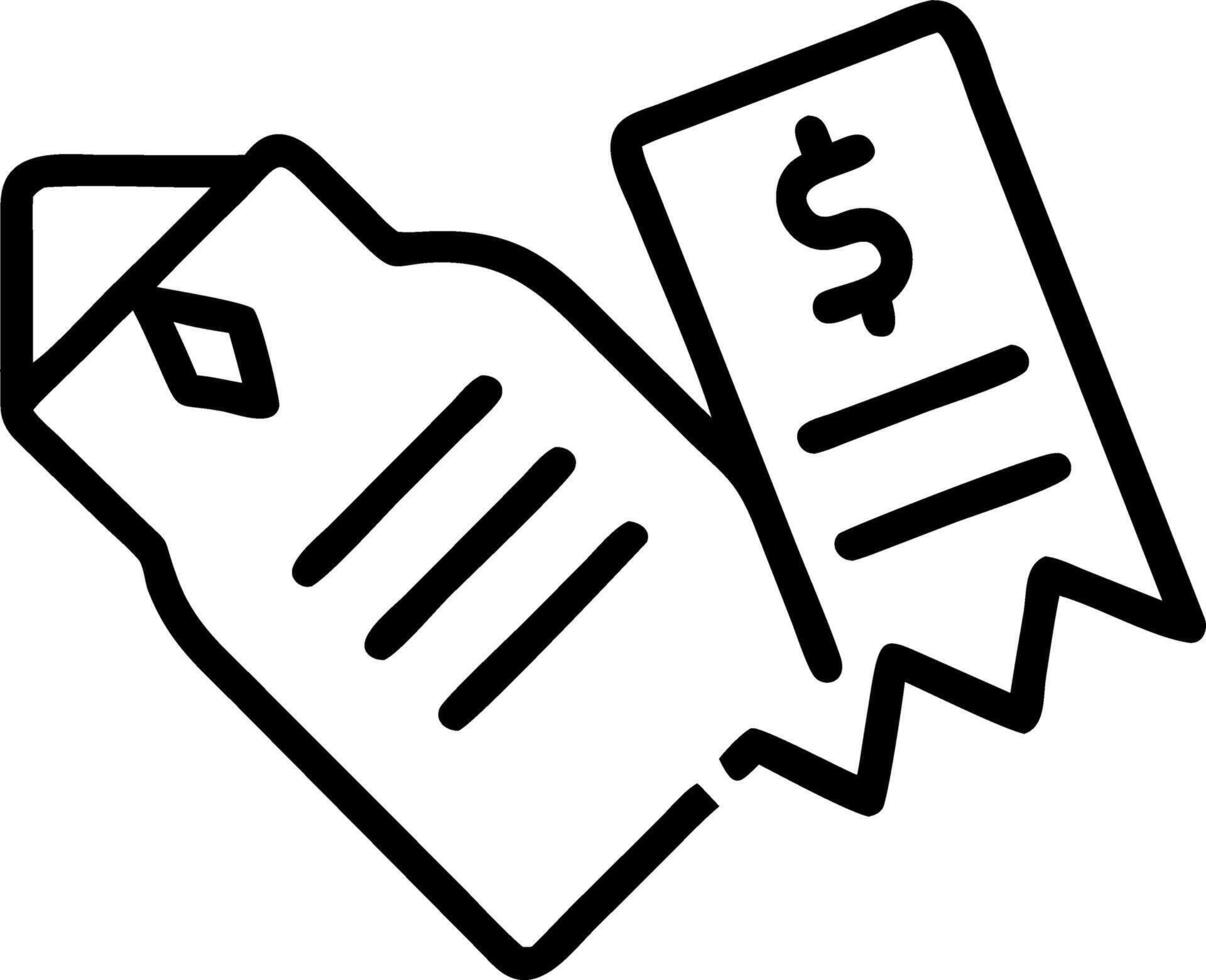 Levitating Price Tag with Payment Icons vector