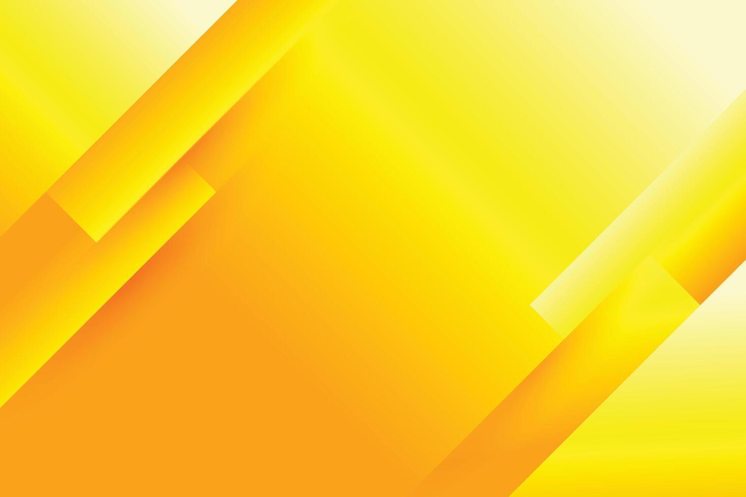 Abstract modern yellow gradient background template vector