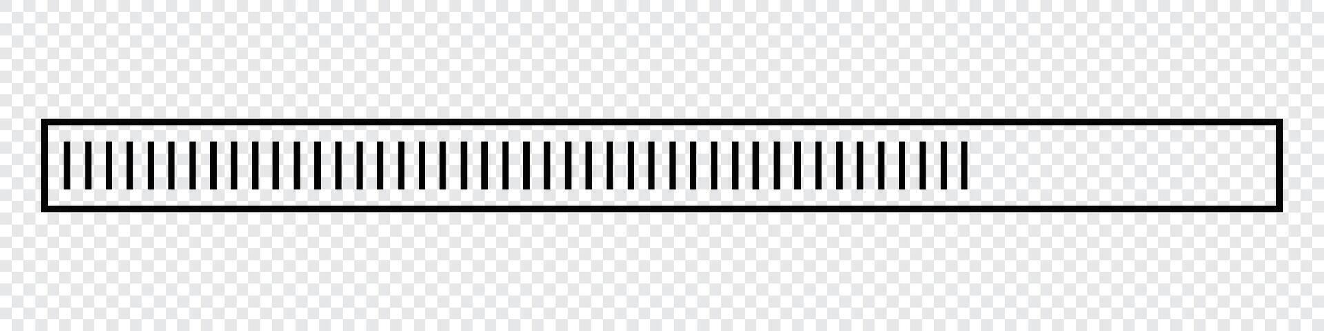 Loading progress bar. Simple loading bar. Progress bar. Data loading bar. illustration vector