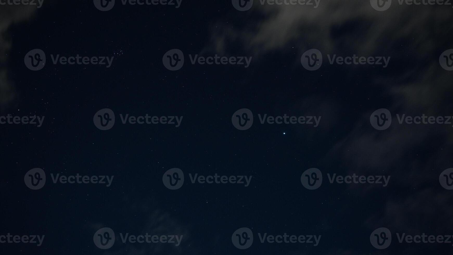 The night sky view with the stars full of the sky at night photo