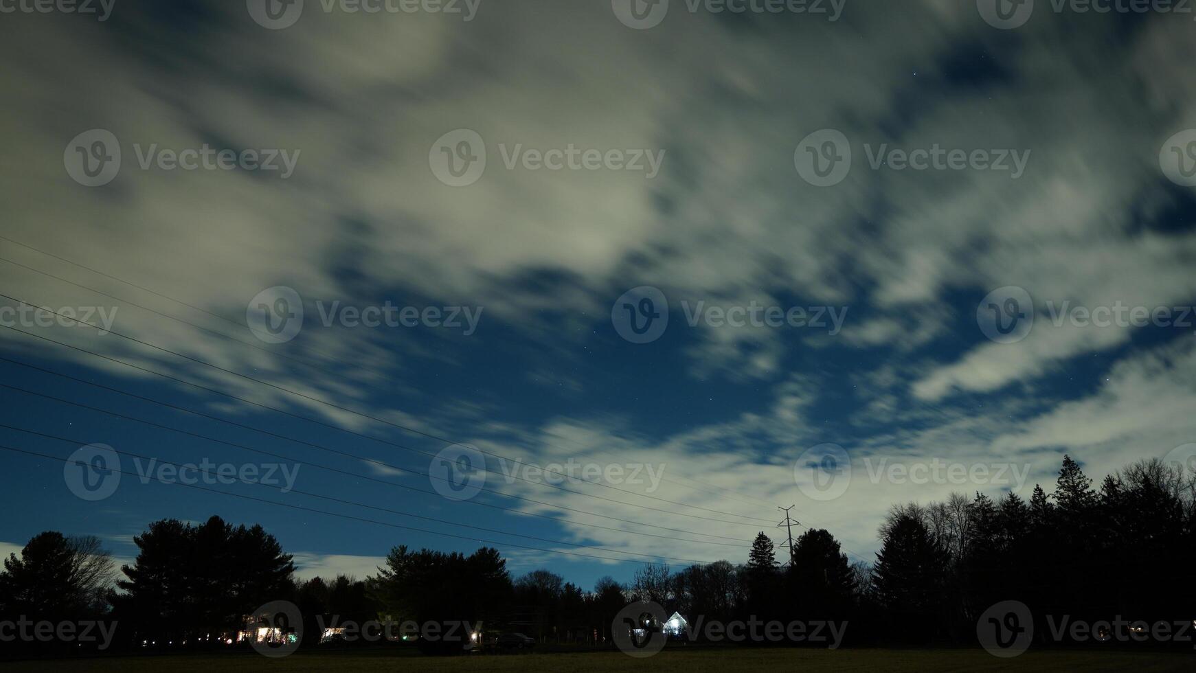 The night sky view with the stars full of the sky at night photo