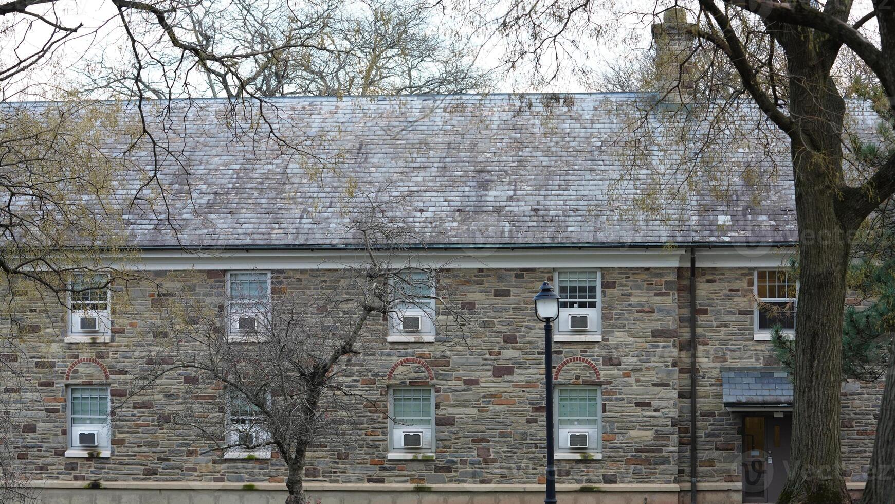 The beautiful campus view in the Ursinus college of the USA photo