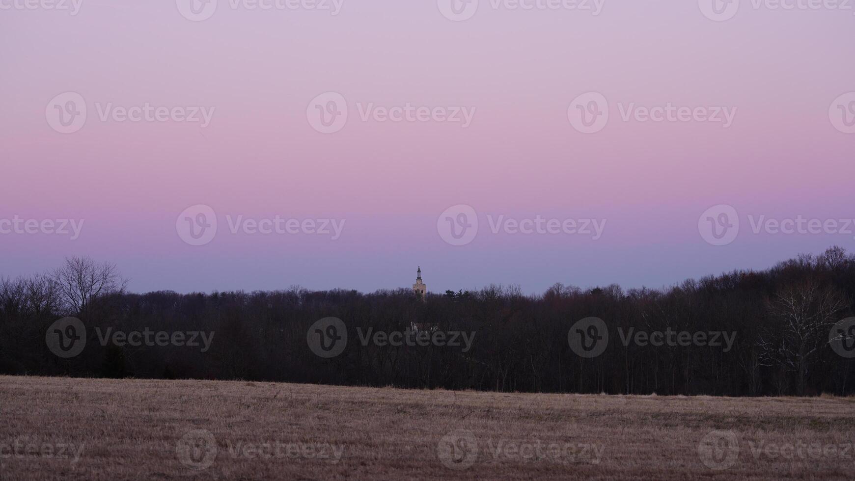 The beautiful sunset sky view with the colorful clouds as background photo