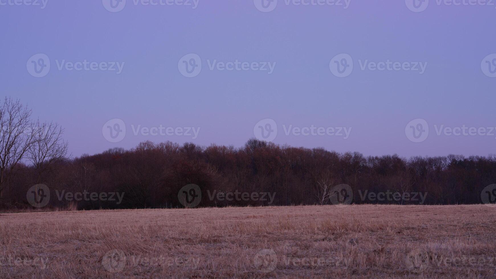 The beautiful sunset sky view with the colorful clouds as background photo