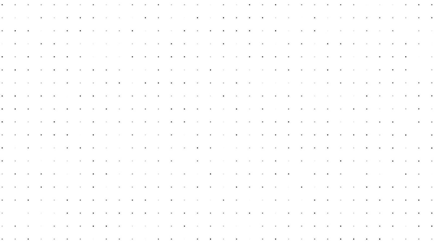 Monochrome halftone background with dots vector