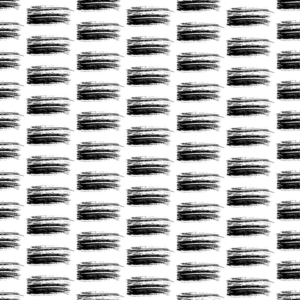Seamless pattern with hand drawn scribble smears vector