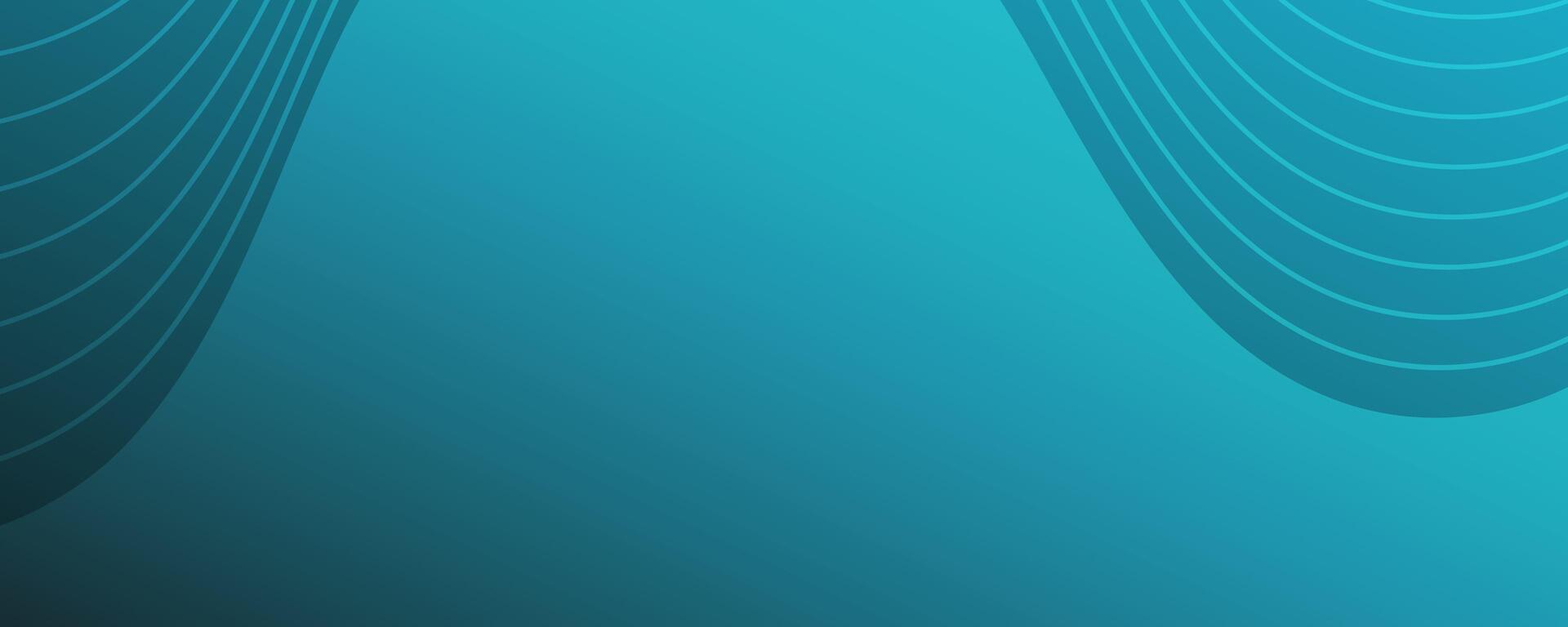 Modern colorful gradient background with wave lines vector