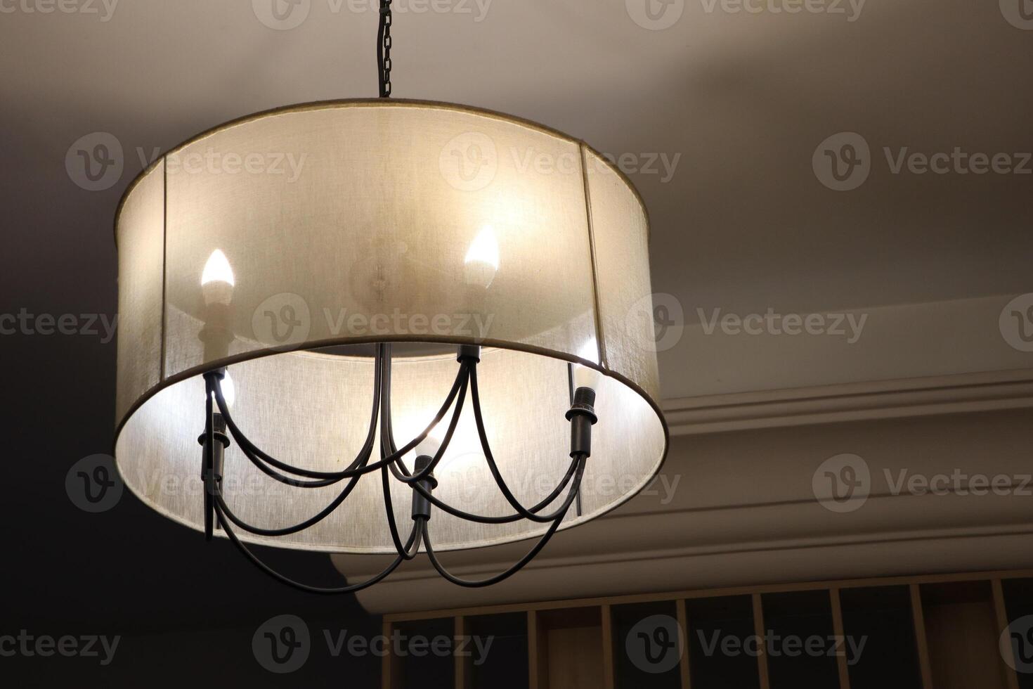 Beautiful and Elegant Ceiling Lamp Featuring a Stylish Chandelier Design, Perfect for Any Home photo