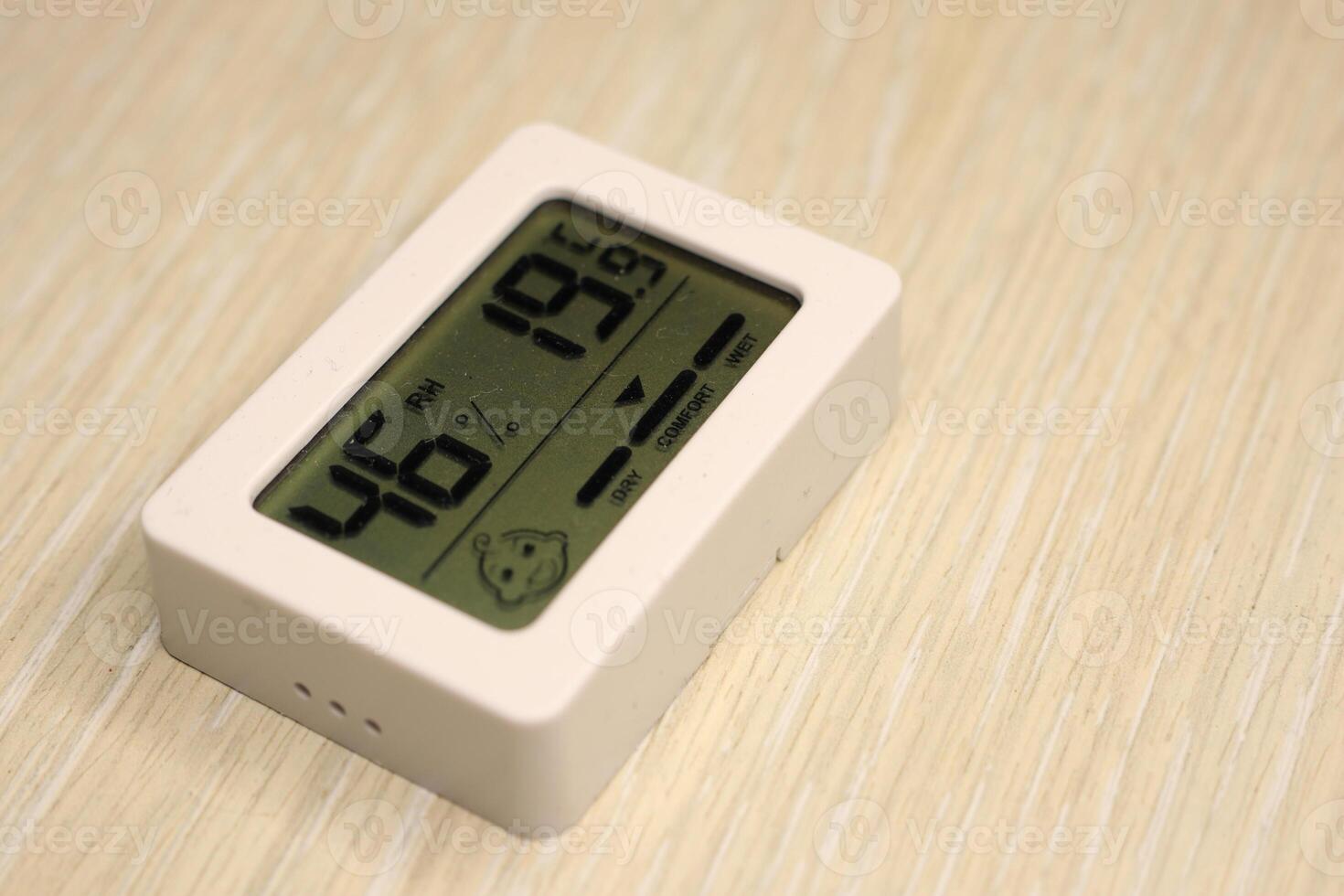 A Digital Thermometer and Hygrometer designed explicitly for versatile Home Use and convenience photo