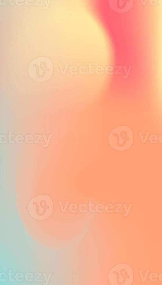 Orange smooth gradient abstract background. Vertical template for digital social media post, screen, mobile app photo