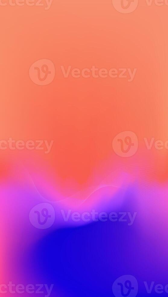 Orange and pink smooth gradient abstract background. Vertical template for digital social media post photo