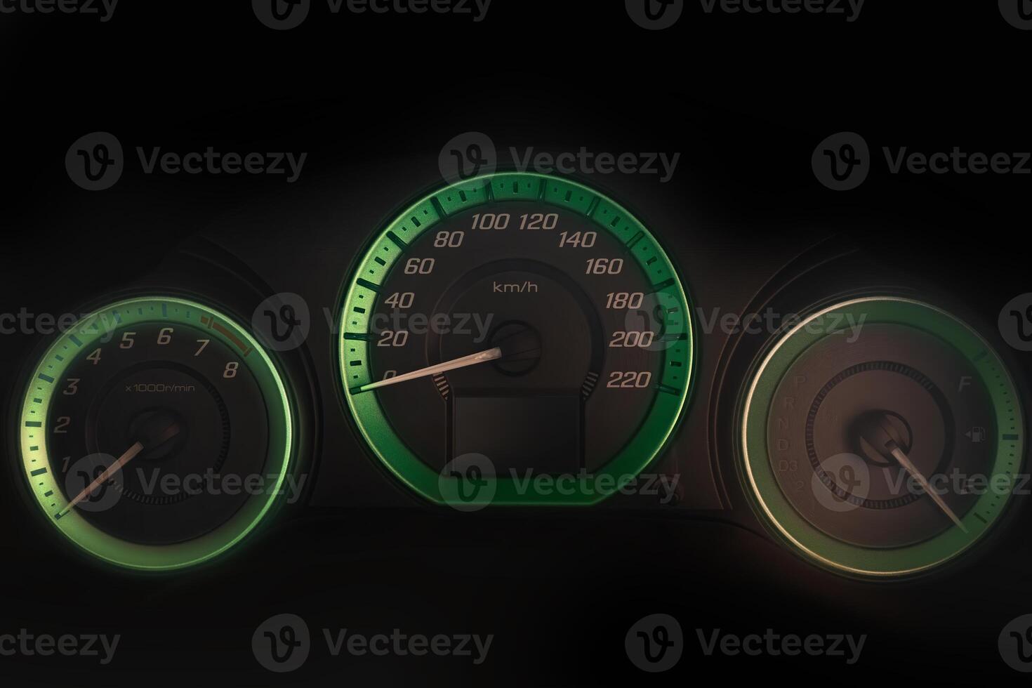 Car speedometer guage, Car instrument panel photo