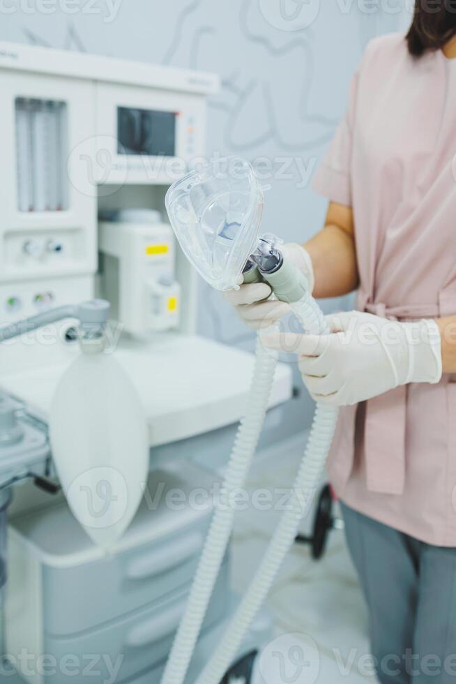 Medical equipment in the doctor's office. Devices for a medical institution. photo