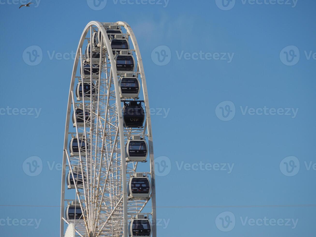 A large ferris wheel in holland photo