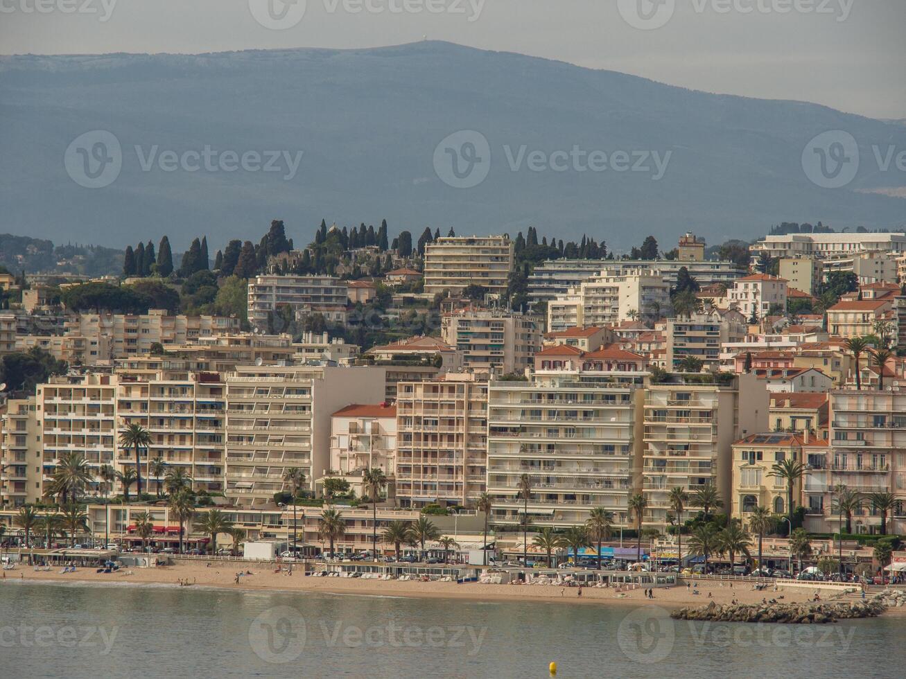 the cannes skyline photo