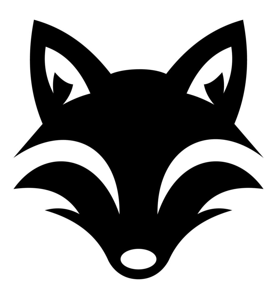 fox logo creative and original for your business or company logotype illustration isolated background vector
