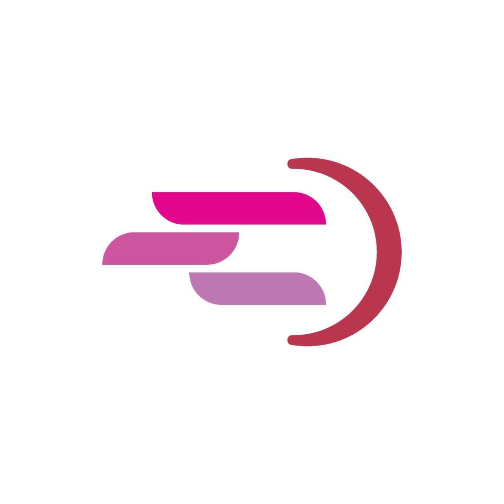 Faster Logo Template Icon vector