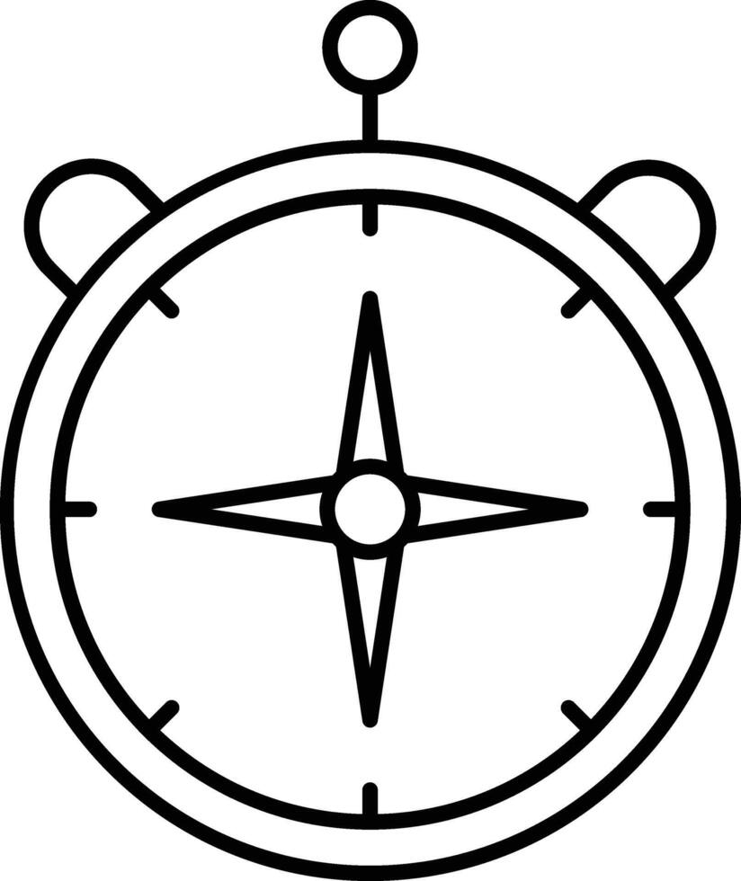 Navigation Tools Line Icon Design vector