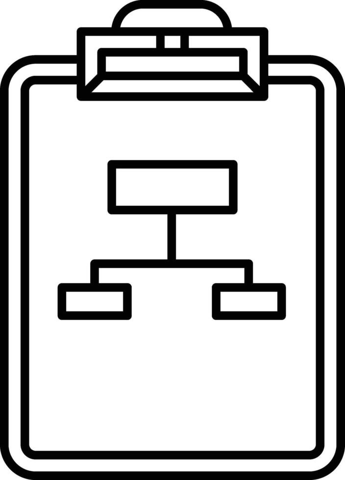 Management Chart Line Icon Design vector