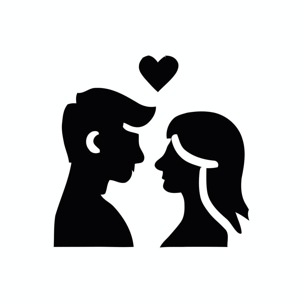 Romantic Relationship Icon vector