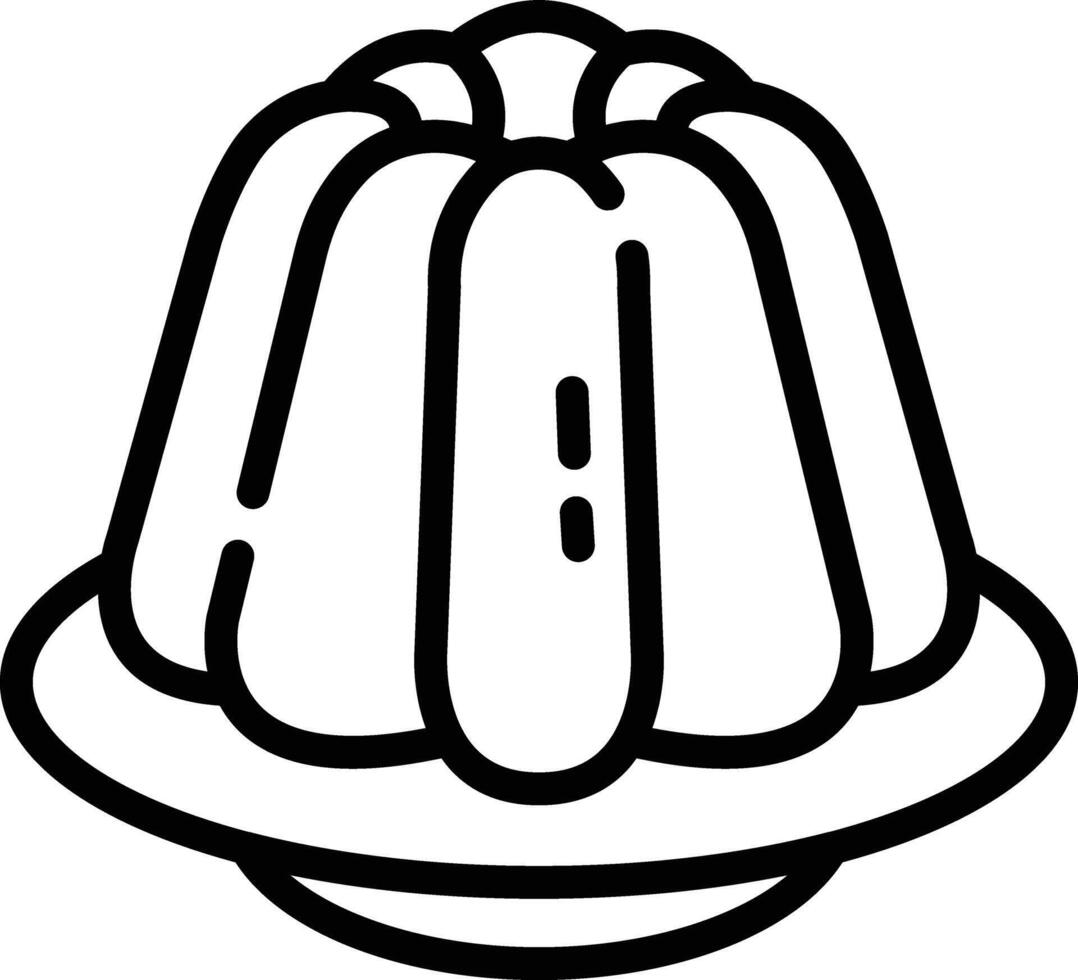A sweet dessert enjoyed during Chinese New Year feasts. vector