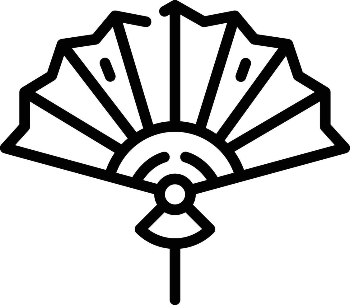 Used in festive dances to symbolize elegance and tradition. vector