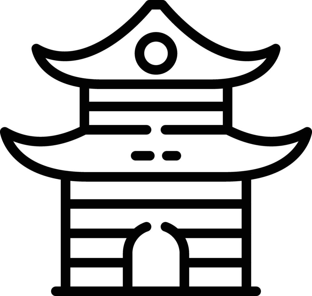 A place where prayers are offered for health and success. vector