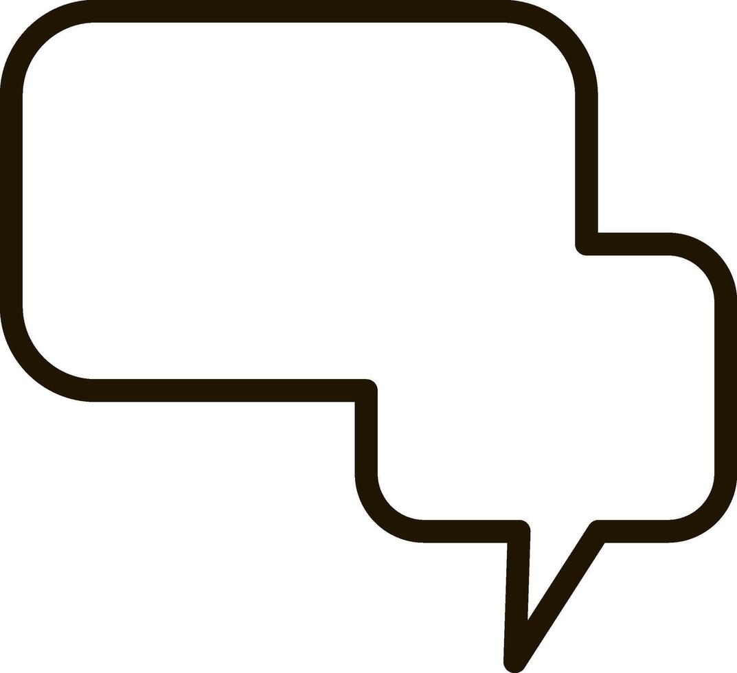 Two empty speech bubbles connecting together, symbolizing an ongoing conversation, exchanging ideas and information in a dynamic dialogue or discussion vector