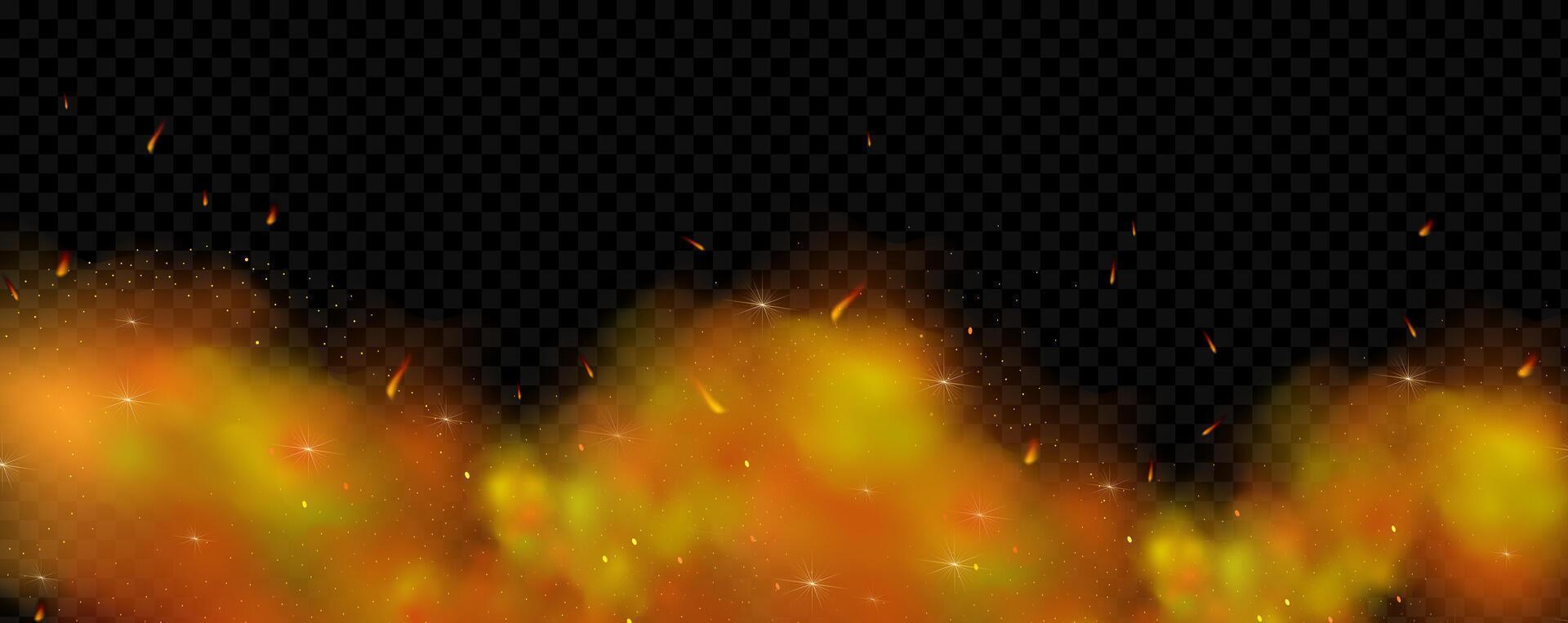 Red blue clouds effect. Cold and hot smoke texture. Abstract neon flame fog. Confrontation concept in sports boxing competition. vector