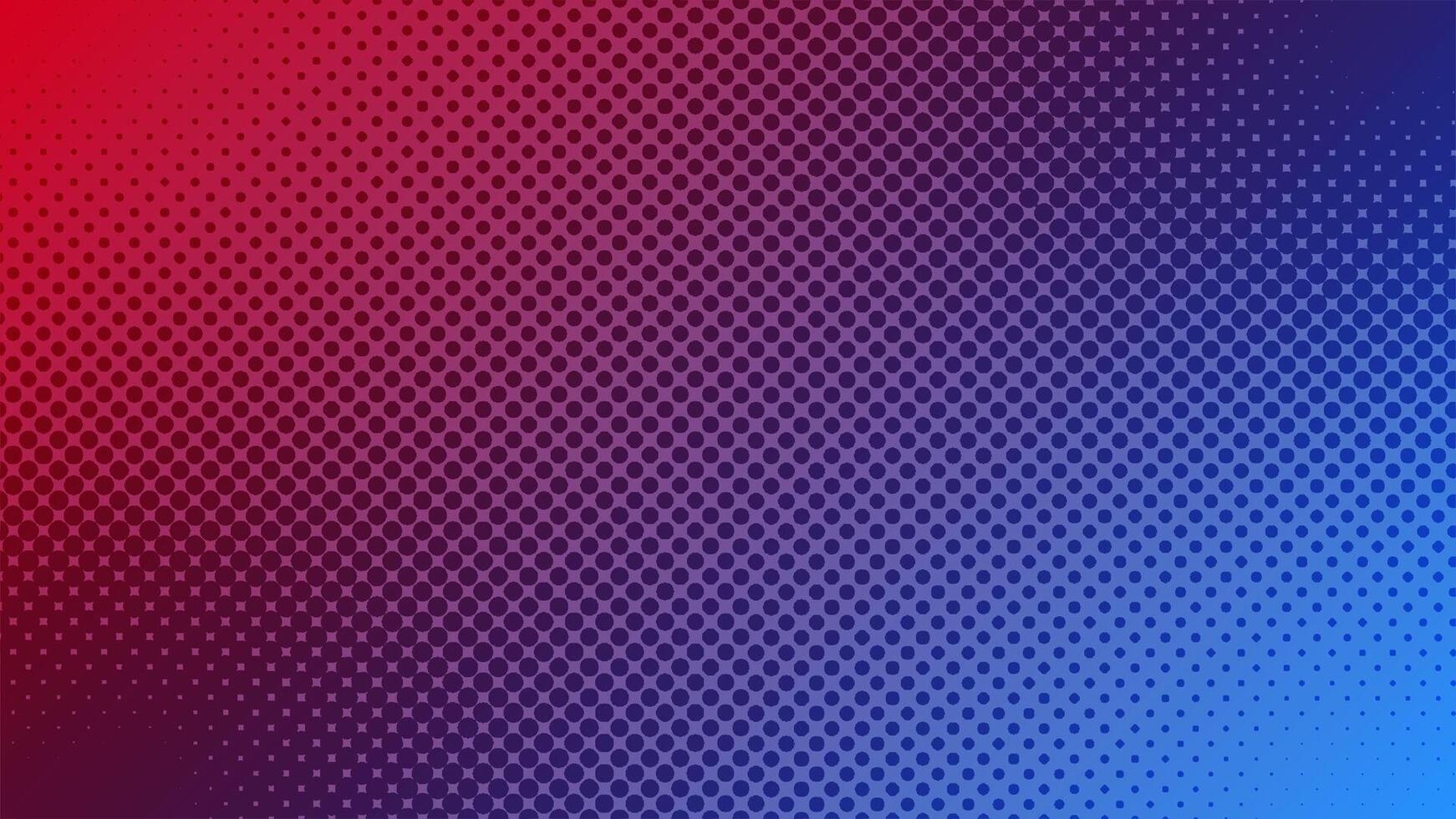 Vibrant retro halftone pattern texture background vector