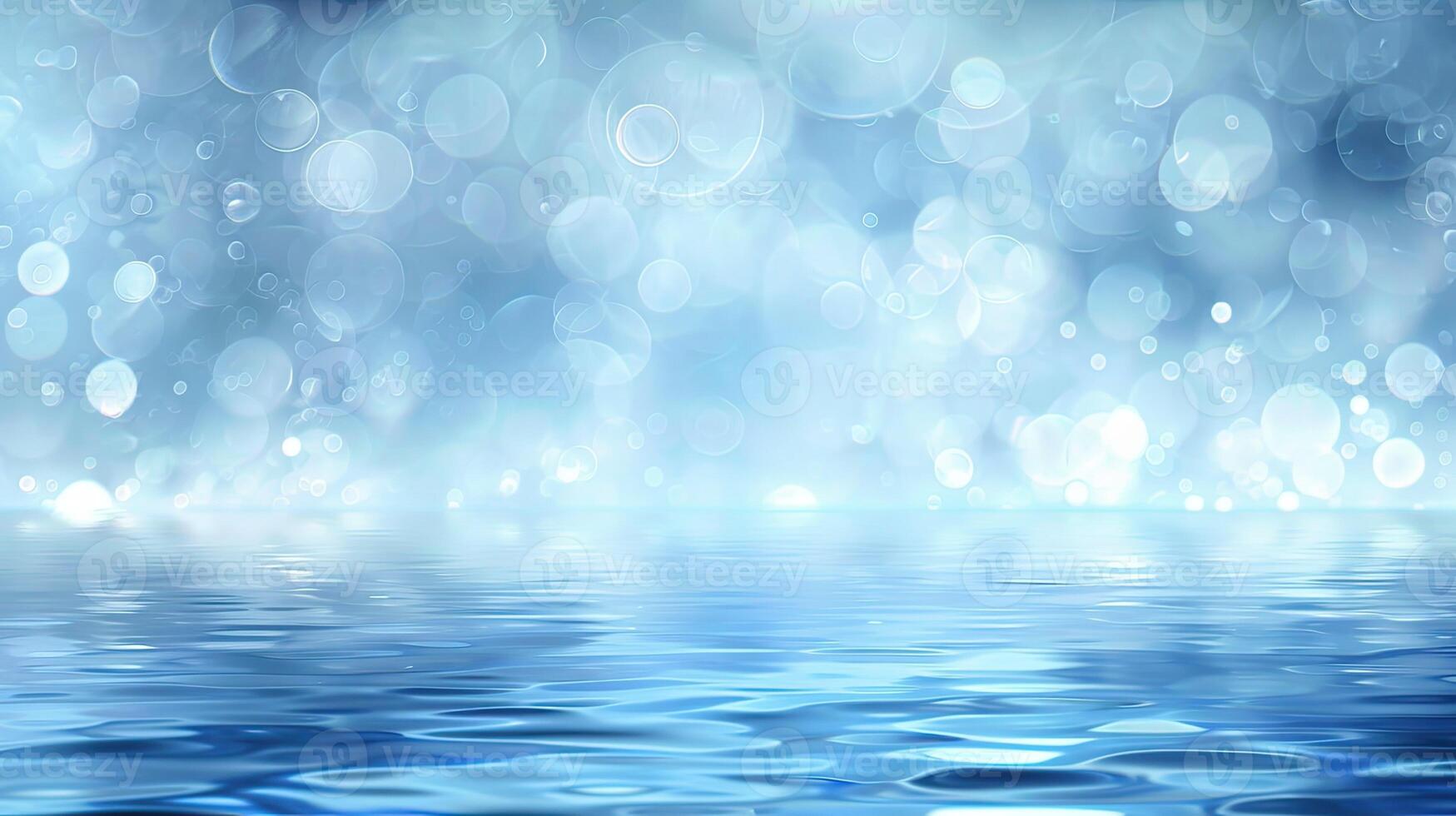 Water with bokeh effect photo