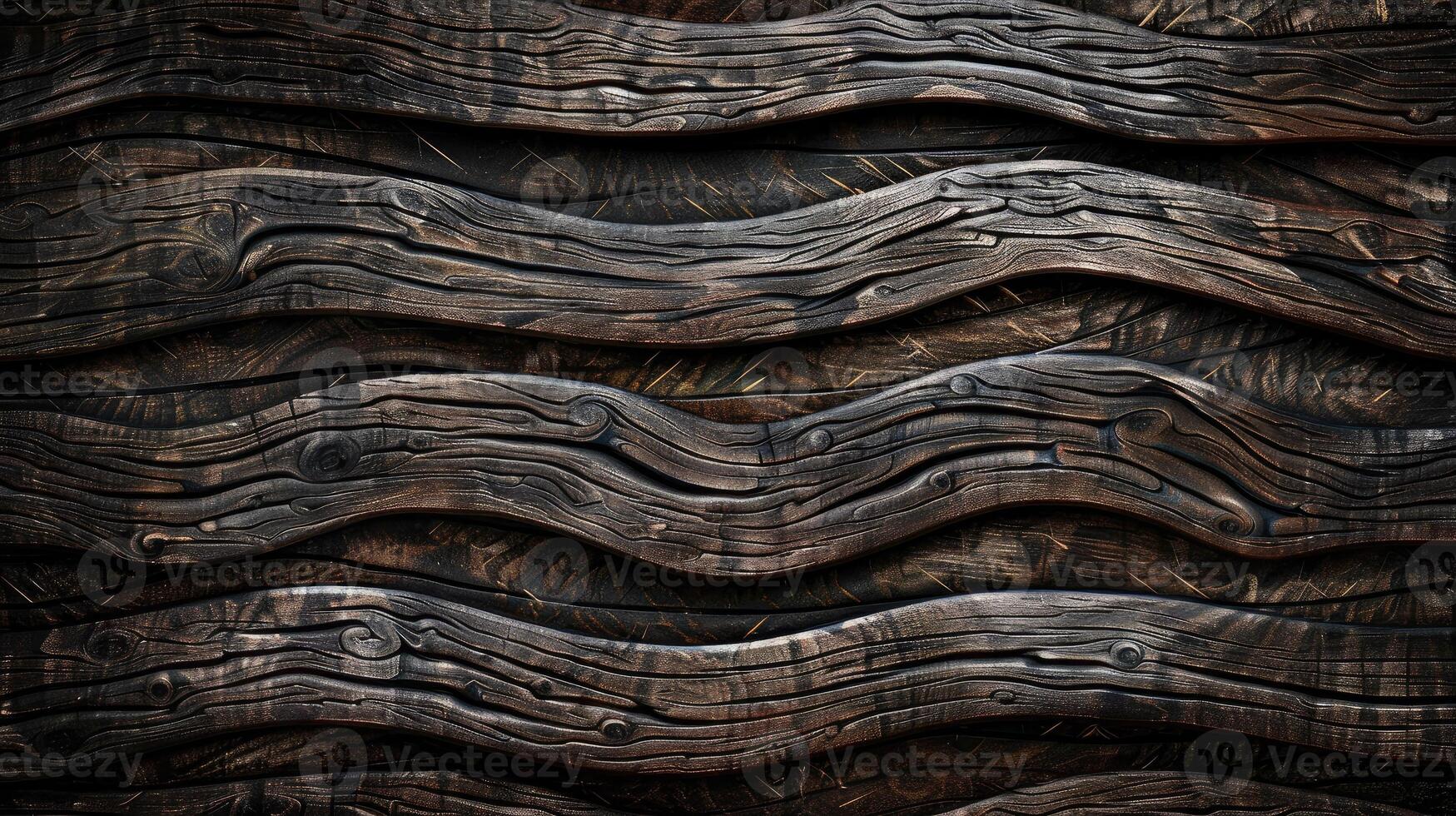 A close up of a wood texture with wavy lines photo