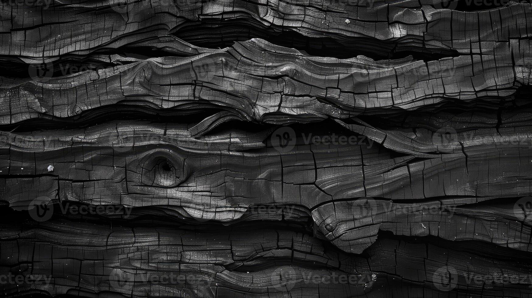 Black and white photo of a wood wall