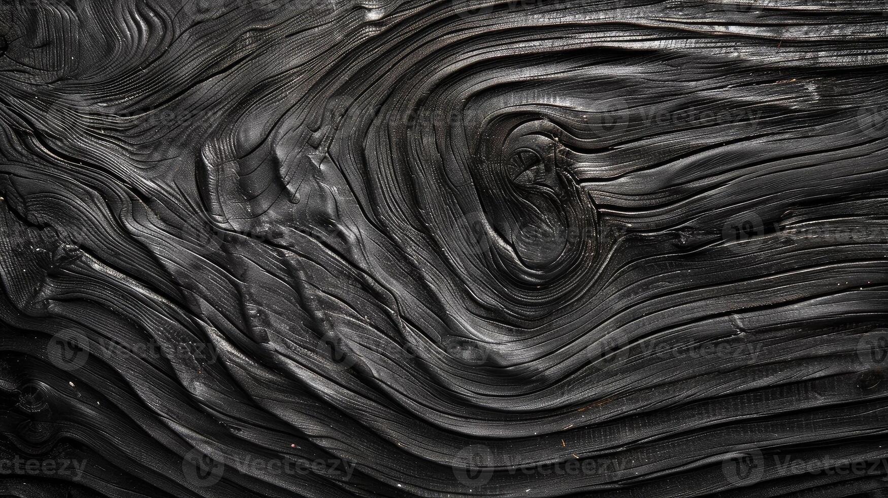 A close up of a black wood texture photo