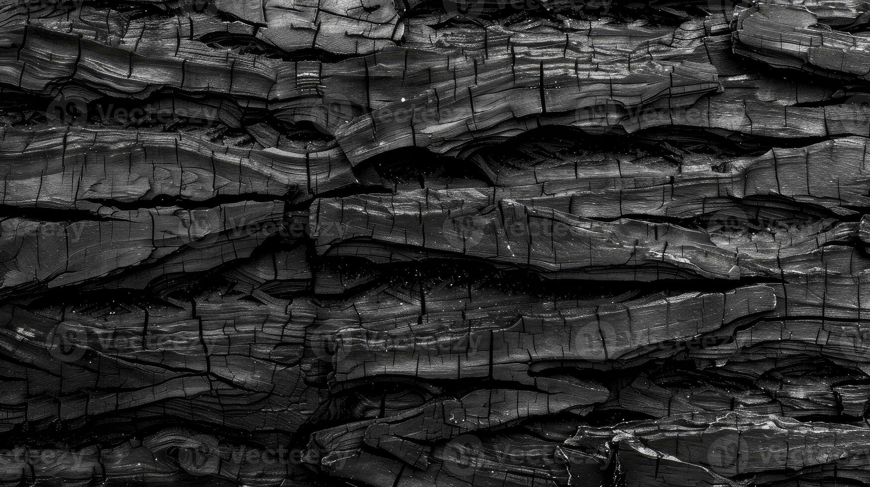 Black and white photo of a wall with many different patterns