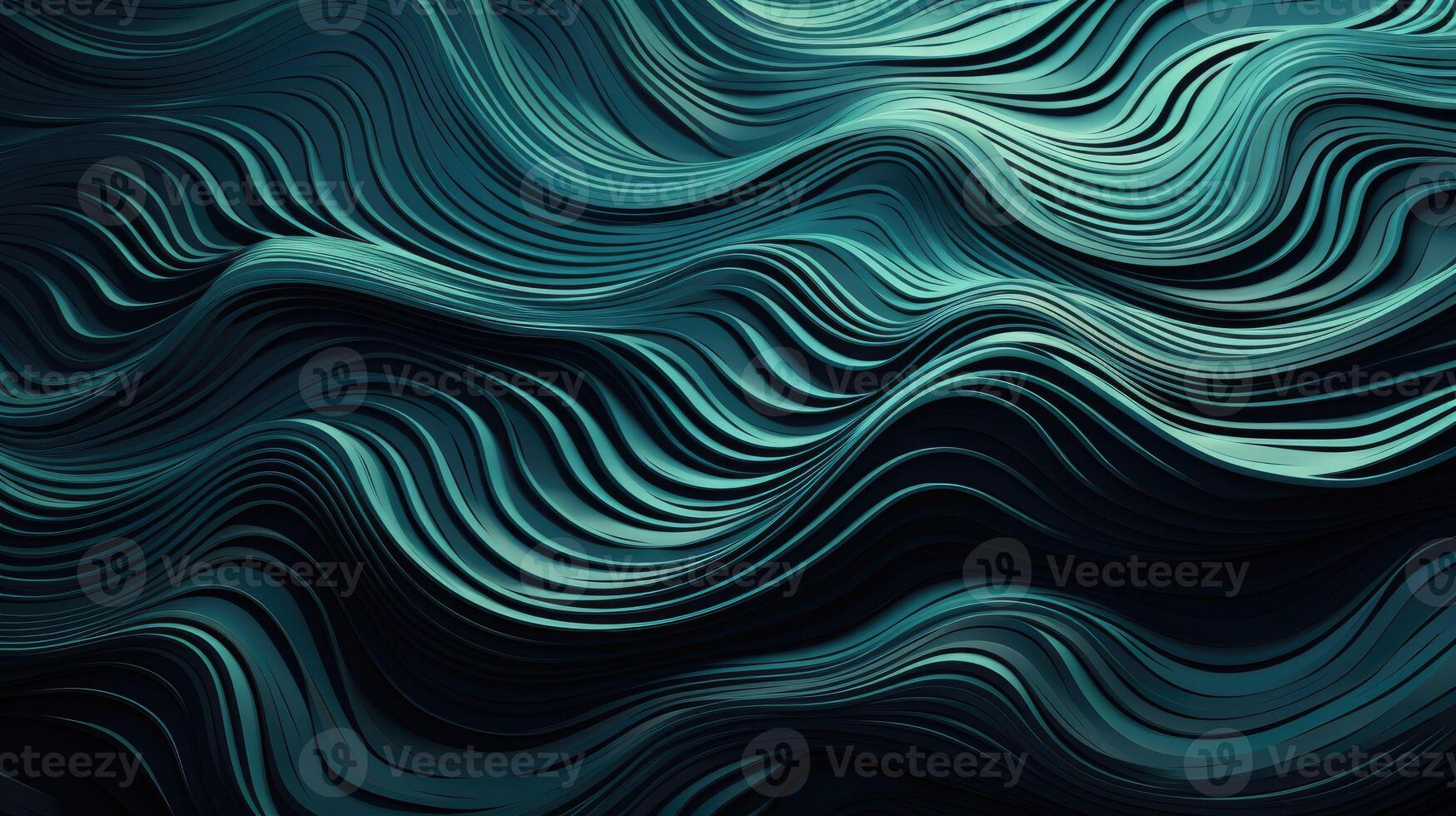 Abstract wave background with wavy lines photo