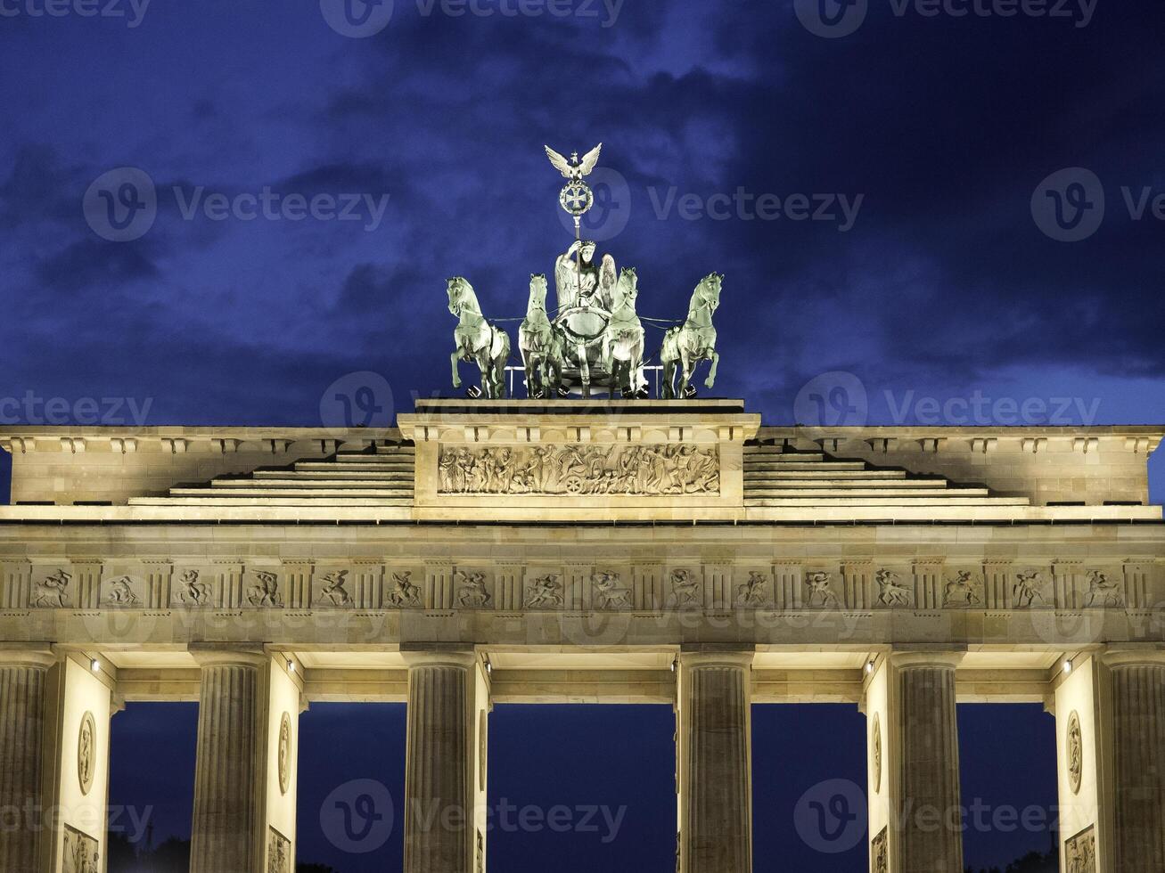 The brandenburg gate in berlin, germany photo
