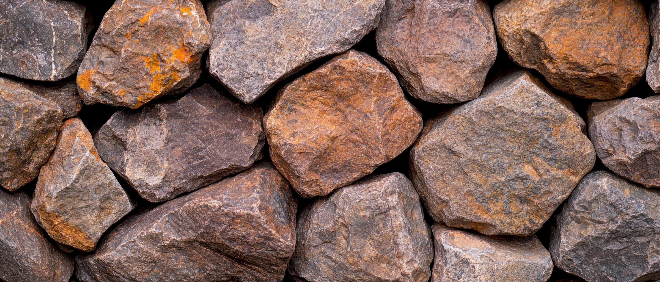 Rugged rock formation texture background photo