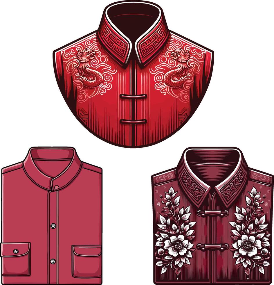 Vintage Man Overcoat Retro Line Drawing vector
