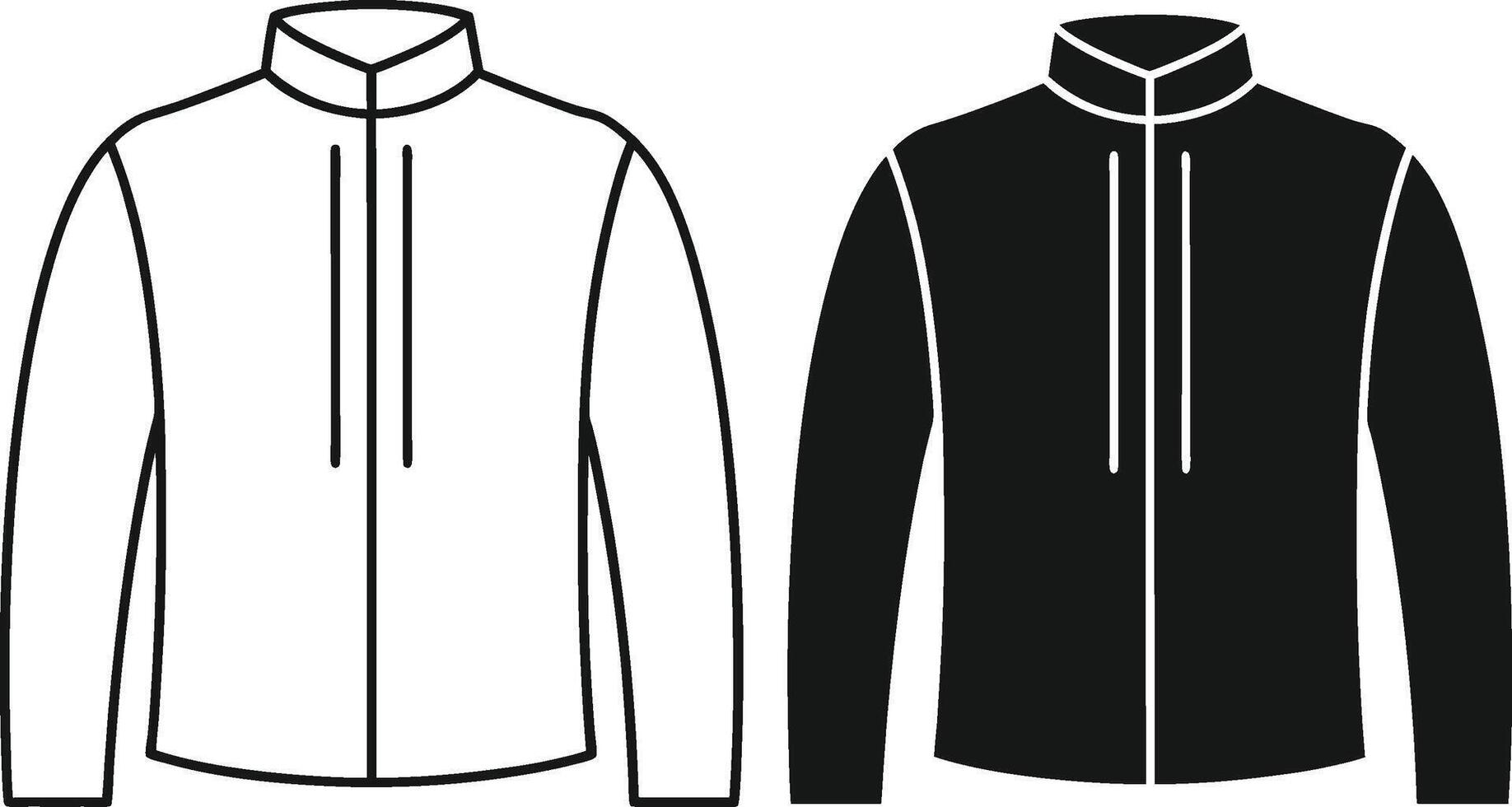 Classic Overcoat Vintage Monochrome Design vector
