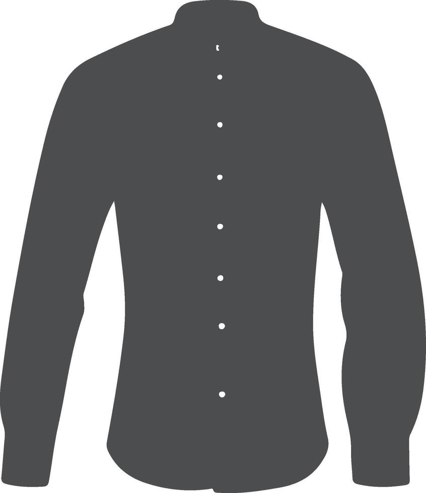 Retro Overcoat Classic Silhouette Art vector
