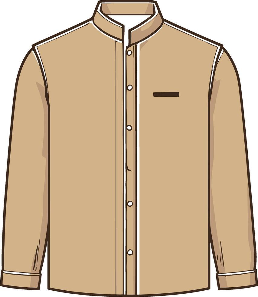 Man Overcoat Retro Minimalist Artwork vector