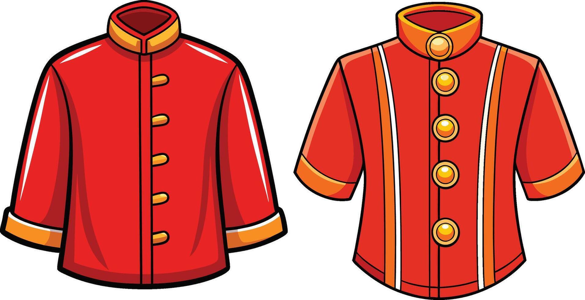 Artistic Heritage Overcoat Line vector